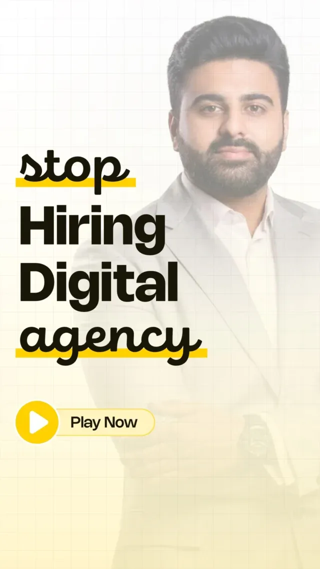 Stop hiring a digital agency without knowing this.

Most business owners walk in with a list.

15 posts this month. Run some ads. Fix the website.

Work gets done. Money gets spent. But the business does not grow.

Because, that was just a to-do list with an invoice attached.

A real growth partner does not ask what you want done. They ask what is actually blocking your growth.

The video explains it.

#businessgrowth #digitalagency #addvantage